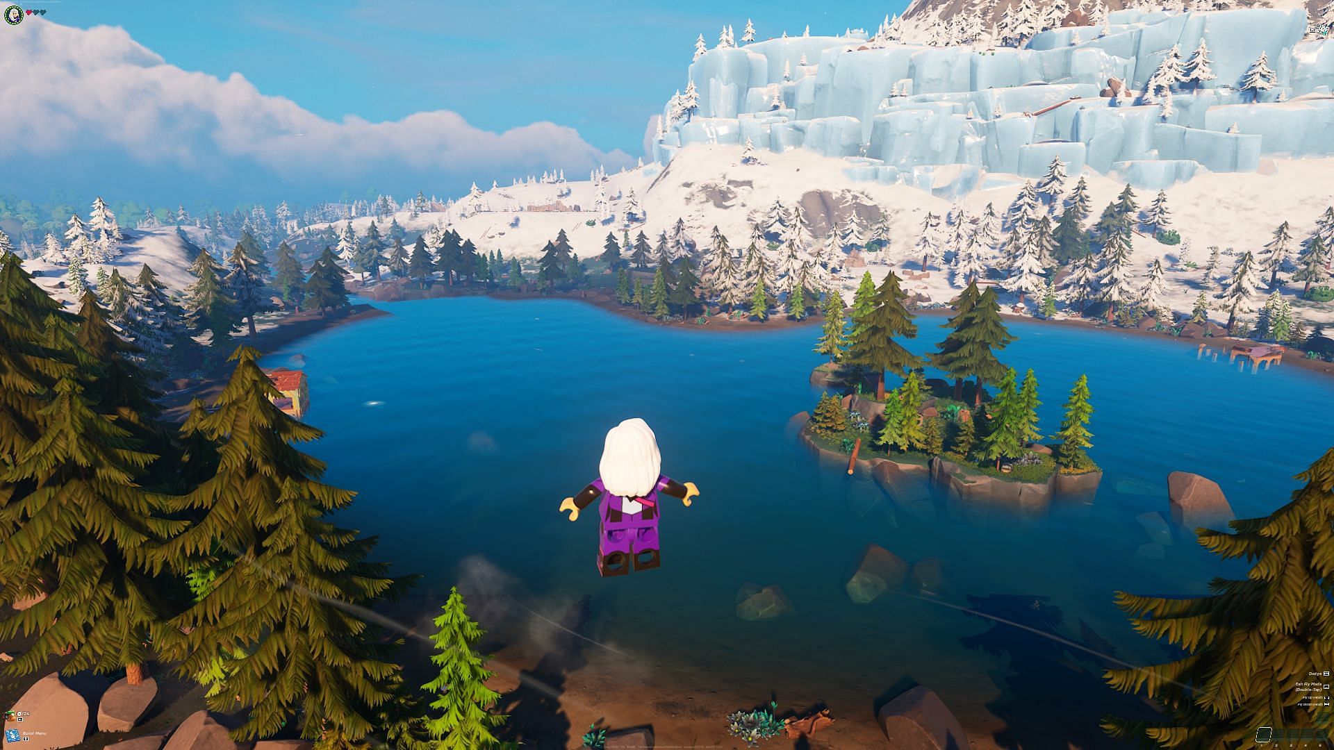 Winter's here to stay (Image via Epic Games/LEGO Fortnite)